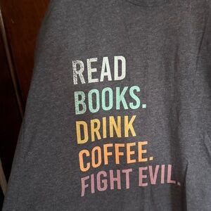 Gildan Gray Tank Top with Colorful Text